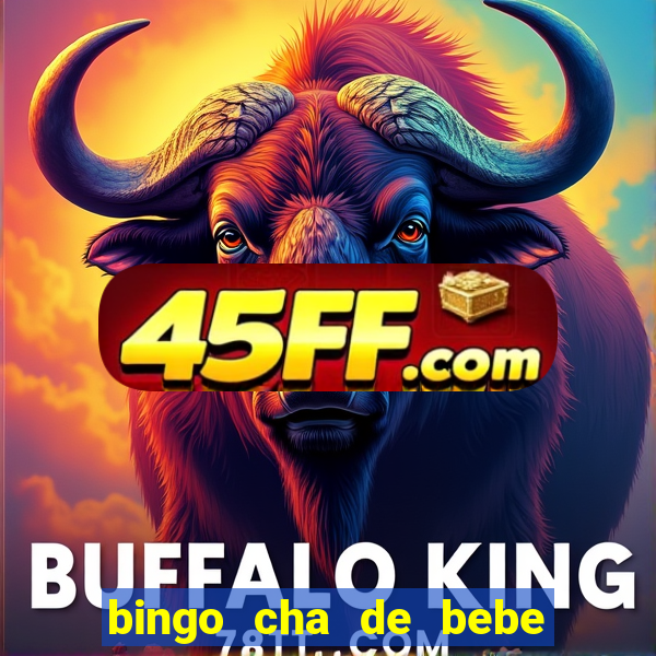 bingo cha de bebe cartelas para imprimir